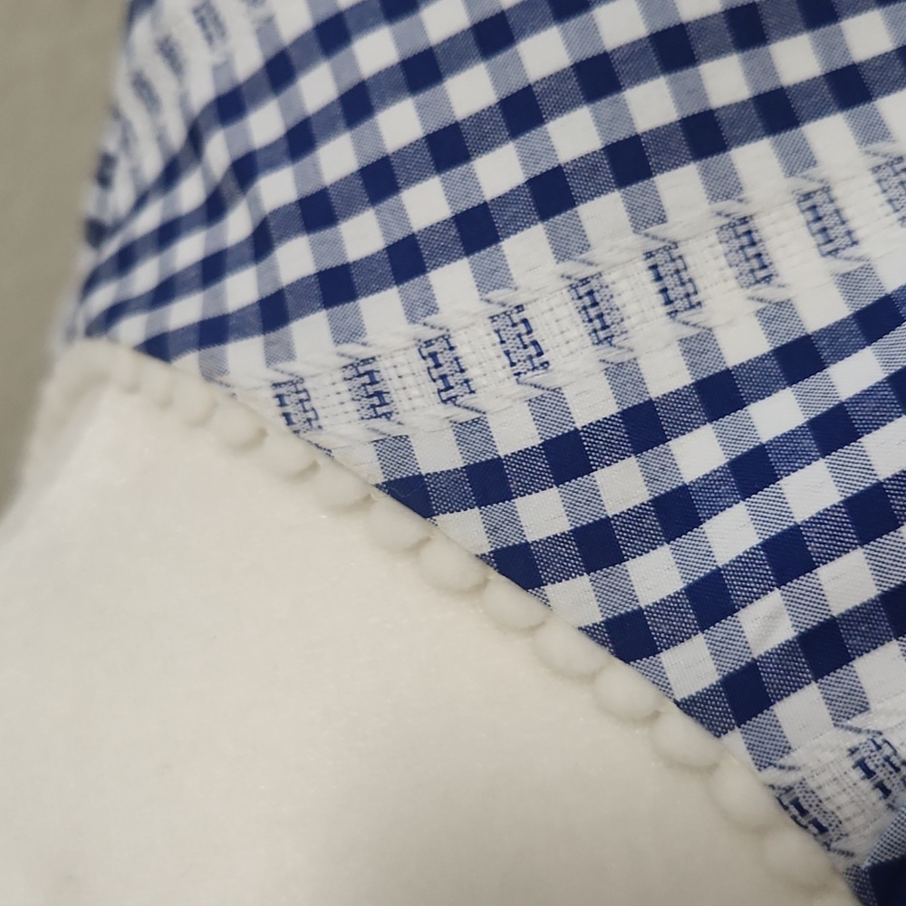 Julia Jordan Gingham Stripe Tiered Maxi Dress - Picture 5 of 7
